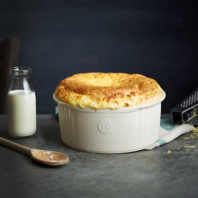 Керамична форма за печене на суфле, 23 x 21,5 см/2,2 л, Clay - Emile Henry