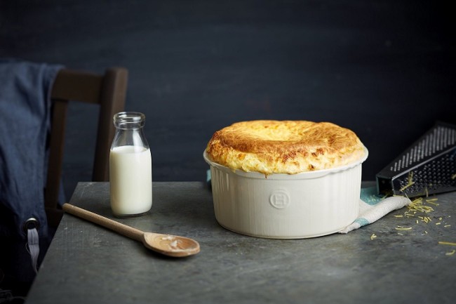 Керамична форма за печене на суфле, 23 x 21,5 см/2,2 л, Clay - Emile Henry