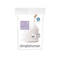 Торби за боклук, код N, 45-50 L / 20 бр., пластмасови - марка "simplehuman"