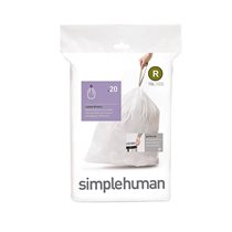 Торби за боклук, код R, 10 L / 20 бр., пластмасови - марка "simplehuman"