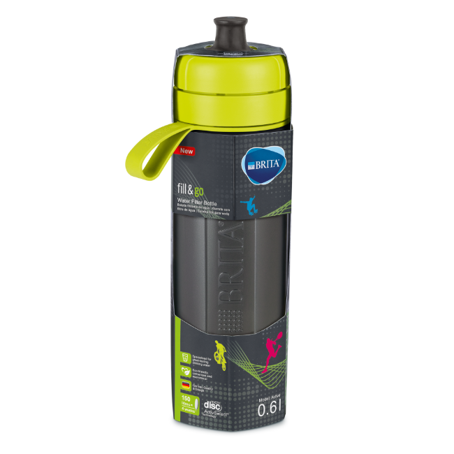 BRITA Fill&Go Active 600 мл филтърна бутилка за вода