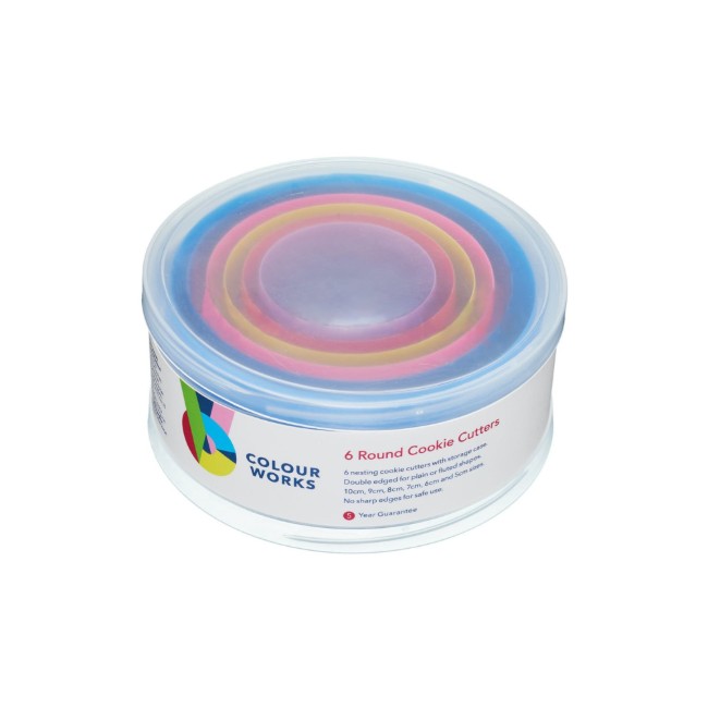 Комплект от 6 формички за торти, кръгла форма - от Colourworks