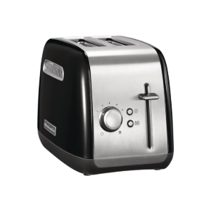 Тостер с 2 слота и 5 степени на препичане, 1100W, Onyx Black - KitchenAid