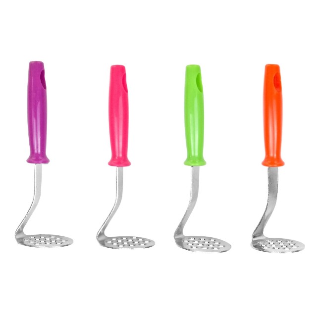 Мини прибор за мачкане на картофи, 17 см, неръждаема стомана