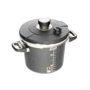 Тенджера под налягане, алуминий, 22 см/ 4.5 L, индукция - AMT Gastroguss