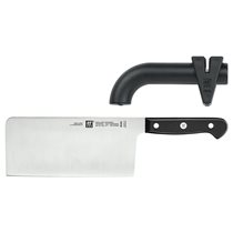 Комплект, съдържащ нож за китайски готвач и острилка за ножове, <<Гурме>> - Zwilling