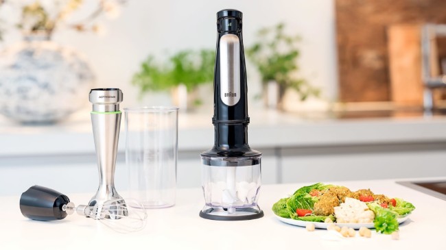 Вертикален пасатор "MultiQuick 7", 1000W, Черен - Braun