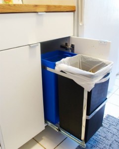 Прибиращ се кош за боклук, с отделения, 35 L - simplehuman