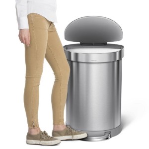 Кошче за боклук с педал, 60 L, неръждаема стомана - марка "simplehuman"