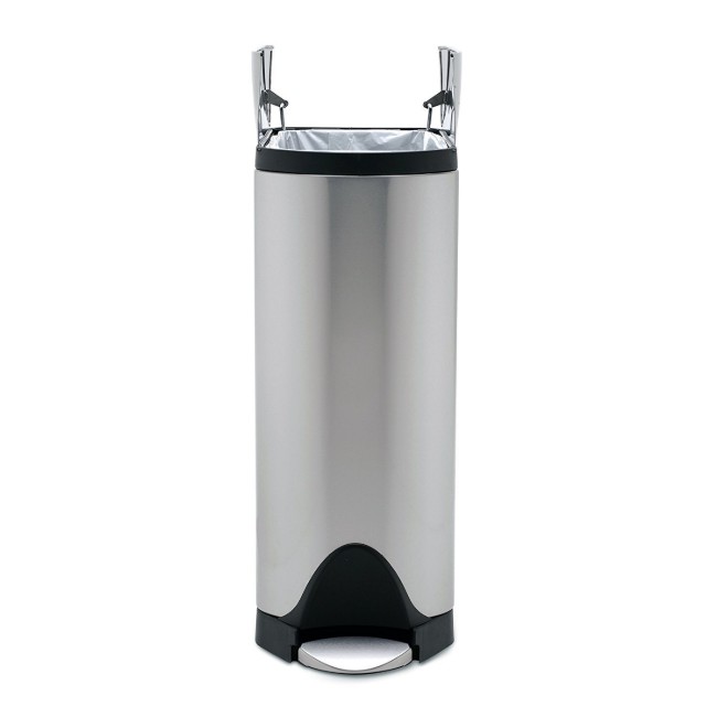 Кошче за боклук с педал, 30 л, неръждаема стомана - simplehuman