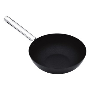 Уок тиган, 24 см, въглеродна стомана - от Kitchen Craft