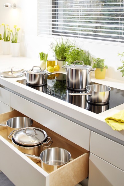 Тенджера 14 см/1 л "Apollo", неръждаема стомана - Demeyere