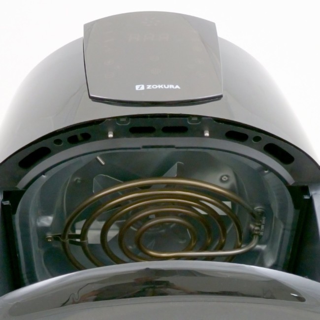 Фритюрник с горещ въздух, 5.2 L, 1800 W - Zokura