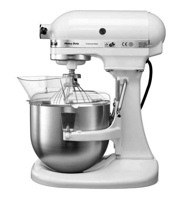 Професионален миксер "Heavy Duty", 4.8 L, White - марка KitchenAid