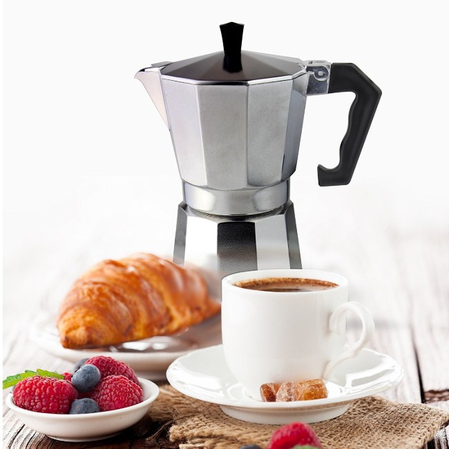 Кафемейкър "Café Olé Classic", 240 мл, алуминий - Grunwerg