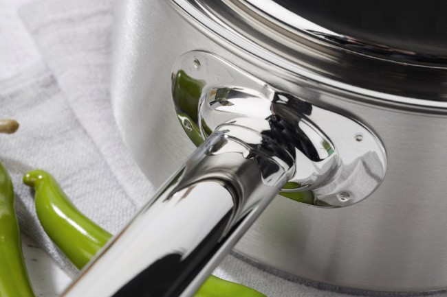 Тенджера с капак, 16 см / 1,5 л, неръждаема стомана, "Resto" - Demeyere