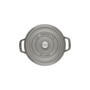 Кокотен съд за готвене от чугун 20 см/2,2 л, Graphite Grey - Staub