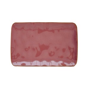 Порцеланов поднос, 27 х 19 см, "Interiors Burgundy" - Easy Life