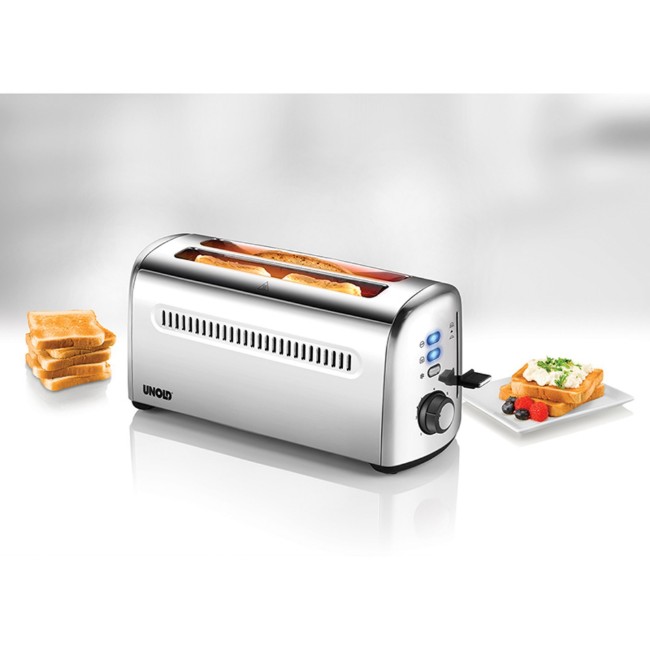 Тостер Ретро с 2 дълги слота, 1500 W - Unold