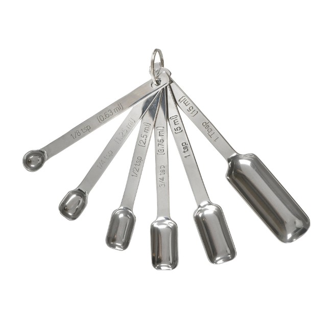 Комплект от 6 супени лъжици за измерване на съставките, “MasterClass” - от Kitchen Craft