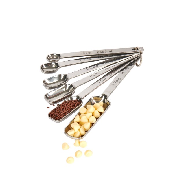 Комплект от 6 супени лъжици за измерване на съставките, “MasterClass” - от Kitchen Craft