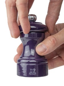 Мелачка за чушки, 10 см, "Bistrorama", Eggplant - Peugeot