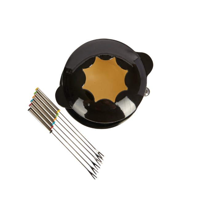 Комплект фондю от 8 части, изработен от емайлиран чугун, "MasterClass" - от Kitchen Craft