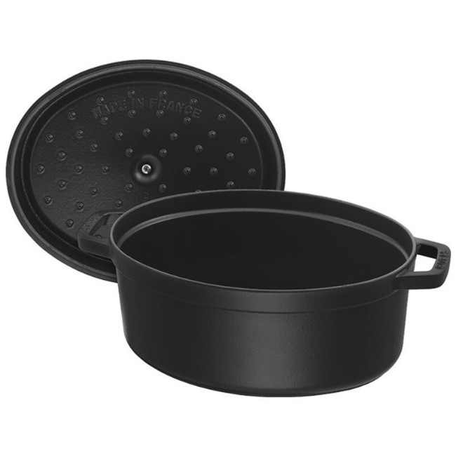 Кокоте овална ястие 31 см / 5.5 л, <<Black>> - Staub