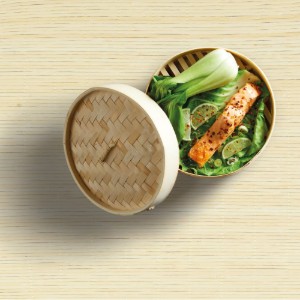 Комплект за готвене на пара, бамбук, 25 см - марка Kitchen Craft