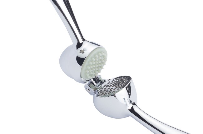 Преса за чесън, стомана, 13,5 см, "MasterClass" - от Kitchen Craft