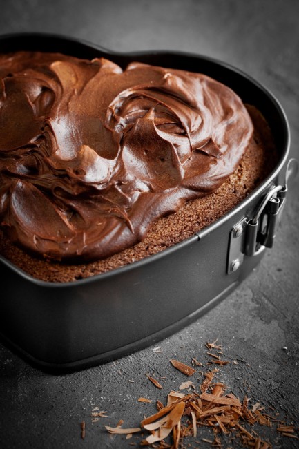 Форма за печене, във формата на сърце, 23 см, стомана - от MasterClass