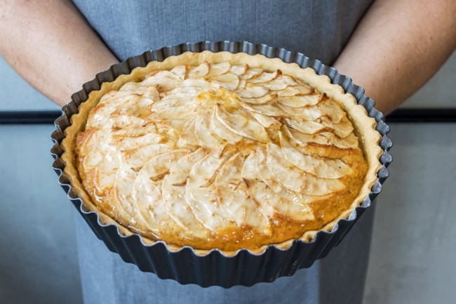 Висока тава за тарти, 25 см, стомана, "MasterClass" - от Kitchen Craft