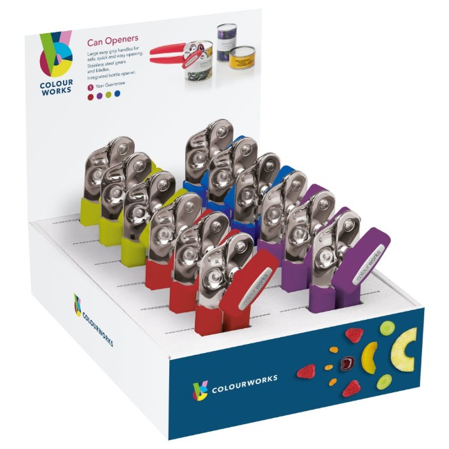 Отварачка за консерви, неръждаема стомана - от Colourworks