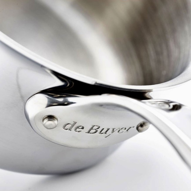 Тиган за соте "Affinity", 24 см / 3,2 л, неръждаема стомана - марка "de Buyer"