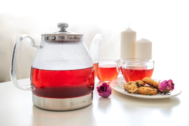 Чайник от неръждаема стомана, 1.5 L - Zokura
