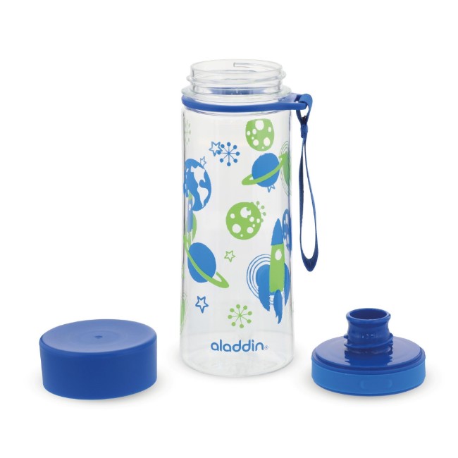 Aveo пластмасова бутилка 350 мл, Синя - Aladdin