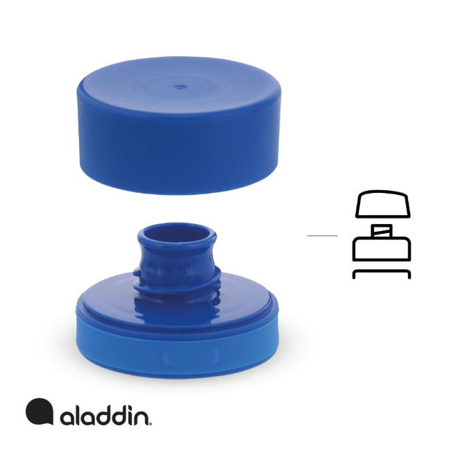 Aveo пластмасова бутилка 350 мл, Синя - Aladdin