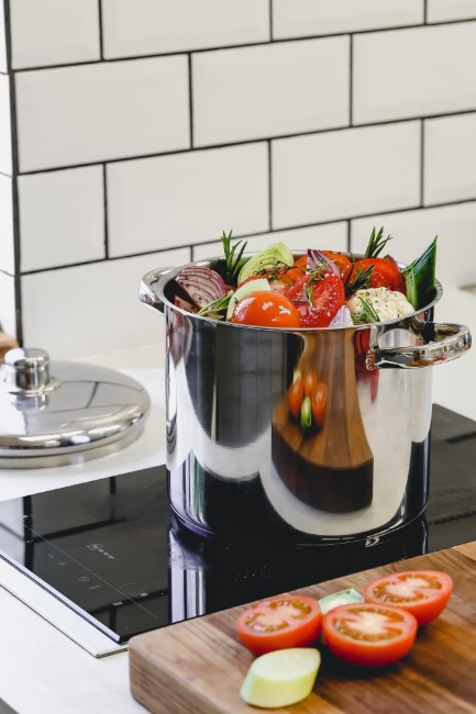 Тенджера за готвене от неръждаема стомана, 22 см/7 л - от марката Kitchen Craft