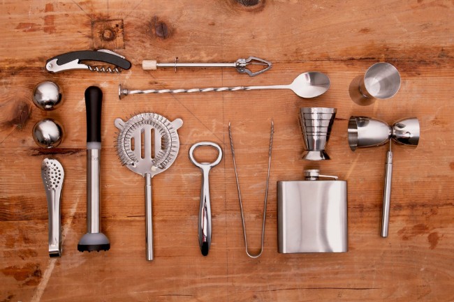 Лъжица за коктейли, неръждаема стомана, 28 см - BarCraft