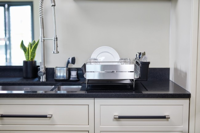 Сушилня за съдове, неръждаема стомана, 44,5 x 32 x 19,5, “MasterClass” - от Kitchen Craft