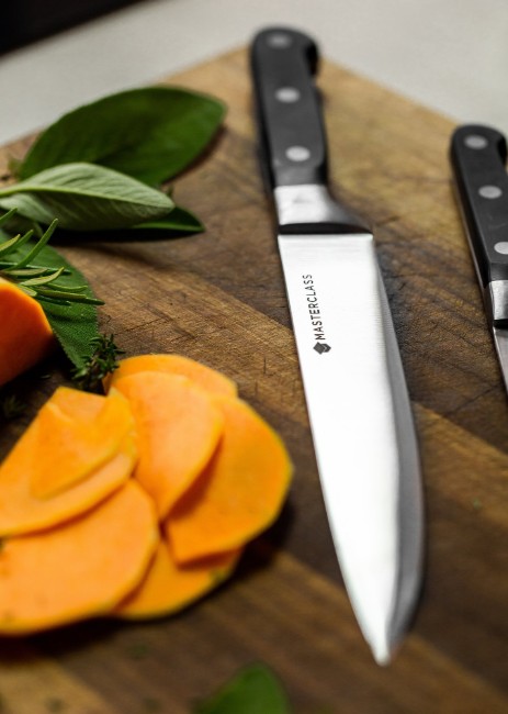 Комплект от 6 ножа, с дървен държач - MasterClass