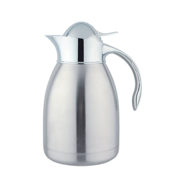 "Pioneer" топлоизолираща кана, 1.5 L, неръждаема стомана, Сатен - Grunwerg