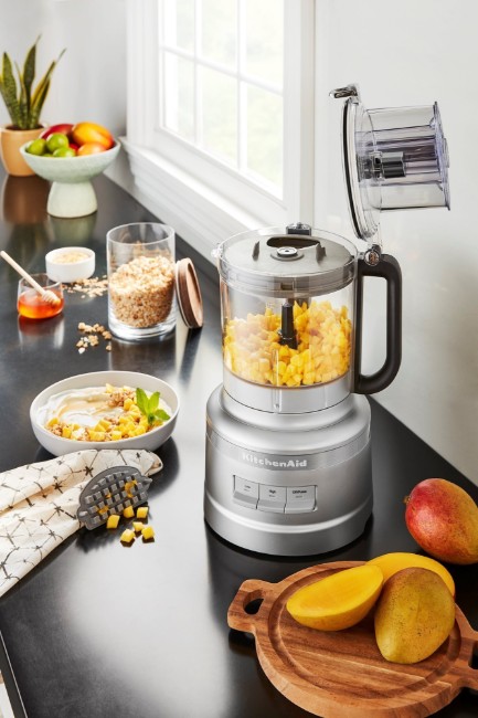 Кухненски робот, 3.1 L, 400 W, цвят "Contour Silver" - KitchenAid
