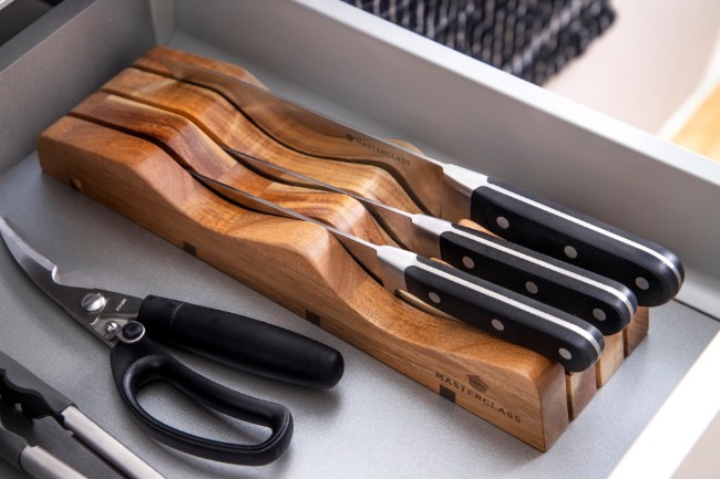 Държач за съхранение на ножове, 35 х 10 х 5,5 см, MasterClass - произведен от Kitchen Craft