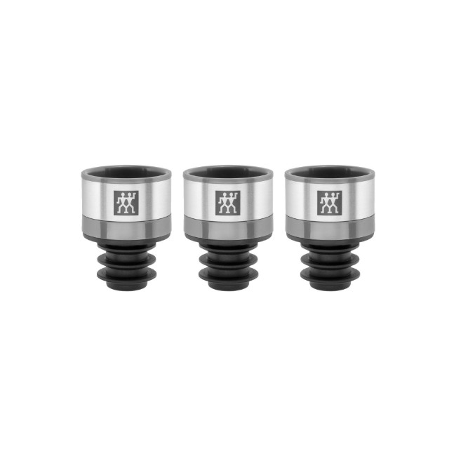 Комплект от 3 вакуумни запушалки за бутилки вино, "FRESH & SAVE" - Zwilling