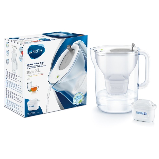 BRITA Style XL 3,6 л филтърна чаша Maxtra+