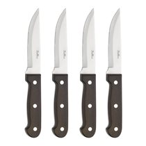 Комплект от 4 ножа за пържола "Pwood", неръждаема стомана, 12,3 см - Pintinox
