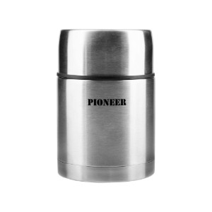 Топлоизолационен съд "Pioneer" за супа, 700 мл, Сребърен цвят - Grunwerg