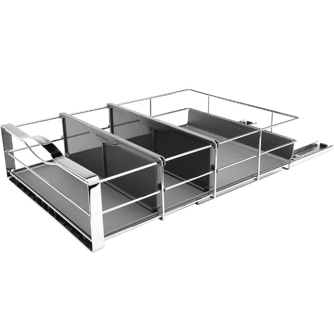 Плъзгащ се органайзер за шкаф, 50,8 x 35 см - simplehuman