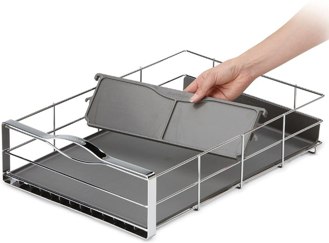 Плъзгащ се органайзер за шкаф, 50,8 x 35 см - simplehuman